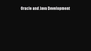 [PDF Download] Oracle and Java Development [PDF] Online