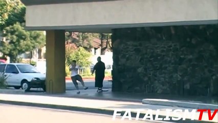Dropping Gun Front Of People - Prank