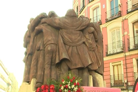 Homenaje a los abogados asesinados en Atocha 55