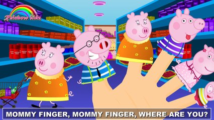 Pappa Pig Finger Family | daddy finger daddy finger