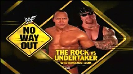 The Rock vs Undertaker No Way Out 2002 2/2