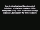 [PDF Download] Practical Application of Object-oriented Techniques to Relational Databases