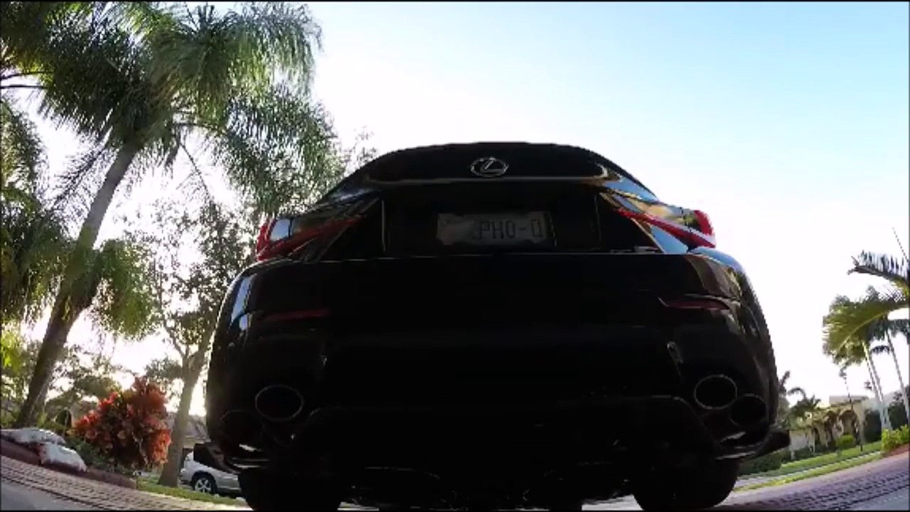 LOUD LEXUS RCF EXHAUST ACCELERATION!!