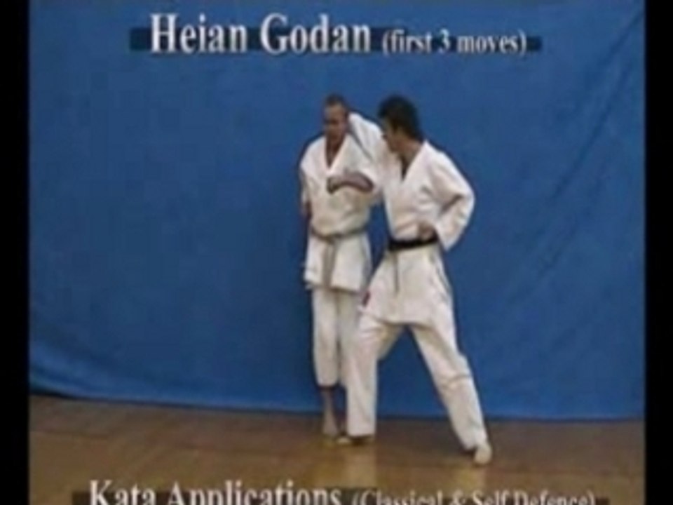 Heian godan shotokan kata applications