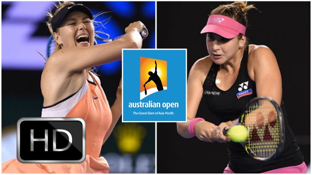 Maria Sharapova vs. Belinda Bencic | 2016 Australian Open Fourth Round | Highlights HD