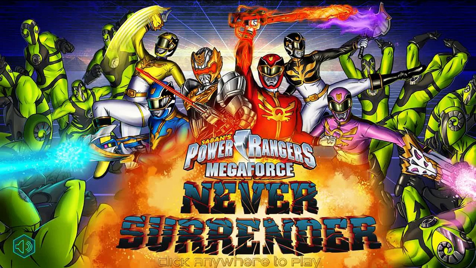 ⁣Power Rangers Super Megaforce: Never Surrender - Power Rangers Games