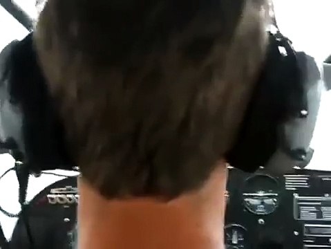 Very funny prank-Pilot pretends to falls asleep in airplane