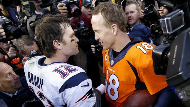 Manning Reflects on Win Over Brady, Pats
