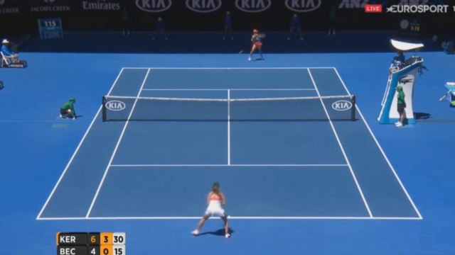 Angelique Kerber vs Annika Beck ~ Highlights AO 2016