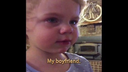 Little Girl Is Pretty Darn Sure She Has a Boyfriend