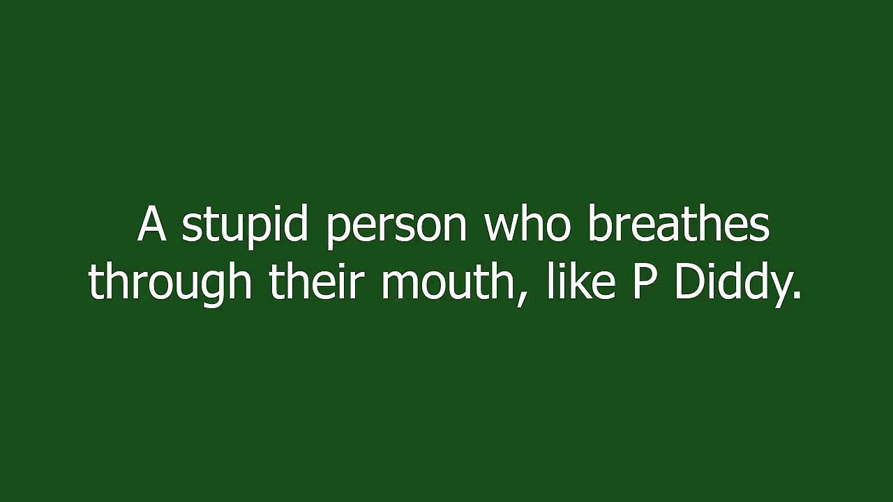 mouth breather meaning and pronunciation