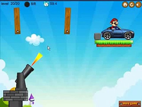 Bombing Mario Cars Level 20 Walkthrough