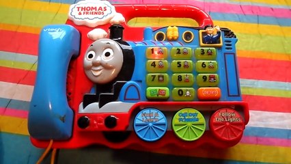 LETS PLAY WITH MY VTECH THOMAS THE TANK ENGINE TELEPHONE TO LEARN ENGLISH