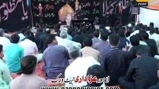 Zakir Malik Sajid Hussain Rukan Majlis 1 Muharram 2015 Qila Bhattianwala Muridke
