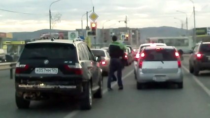 Как меня крутой парень на BMW подрезал