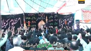 Zakir Malik Sajid Hussain Rukan Majlis 2 Muharram 2015 Qila Bhattianwala Muridke