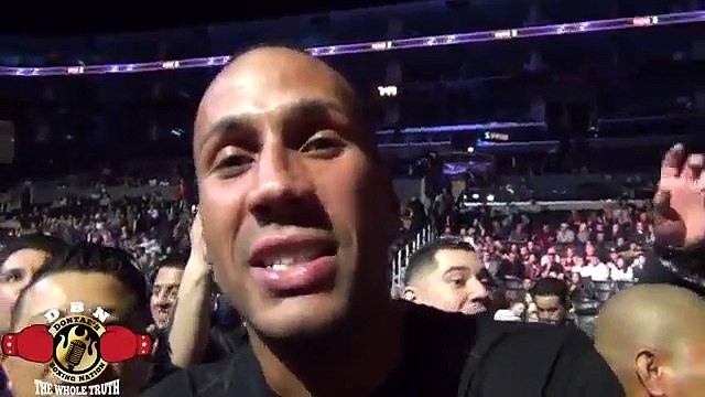 JAMES DEGALE DEBATES BOXING FAN OVER FIGHTING ANDRE WARD