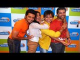 'Grand Masti' team breaking the title track first time on radio at Radio City