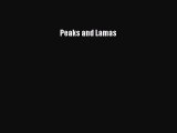 [PDF Download] Peaks and Lamas [Read] Full Ebook