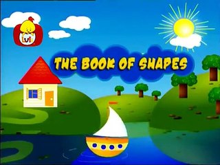 Książeczka kształtów Prostokąt: organy, szuflady, telewizja, dla dzieci