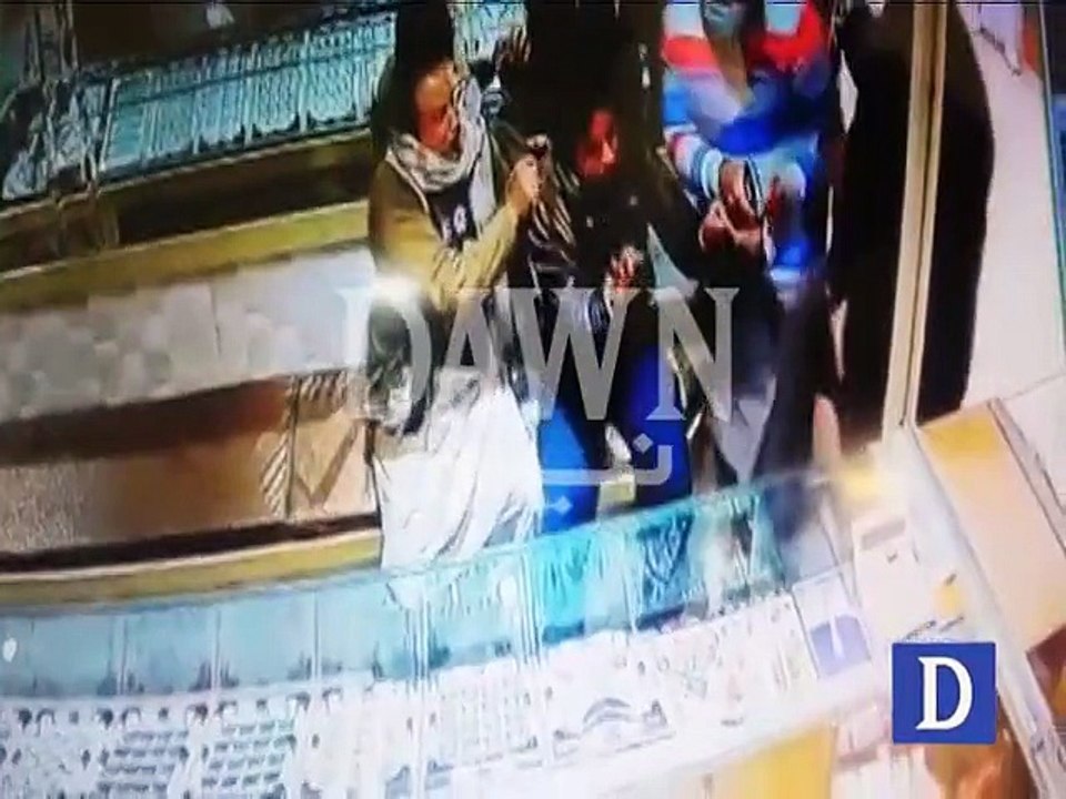 CCTV footage of Robbery in Faisalabad