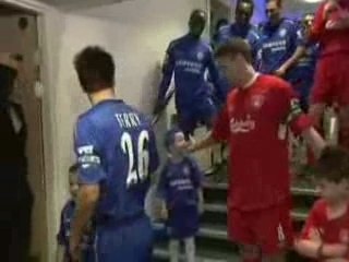 Chelsea kid teasing Steven Gerrard