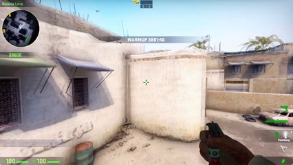 CS:GO Guide by ceh9: \"B-site one way smoke on de_dust2 \" (ENG SUBS)