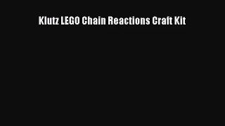 (PDF Download) Klutz LEGO Chain Reactions Craft Kit Download