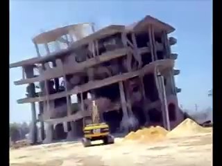 5 story building collapse on construction worker