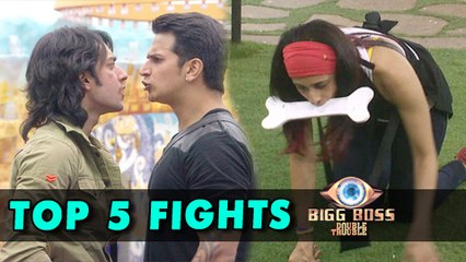 Top 5 Fights In Bigg Boss 9 Double Trouble