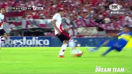 Boca Juniors - River Plate : 40 fautes, 9 cartons jaunes, 5 cartons rouges