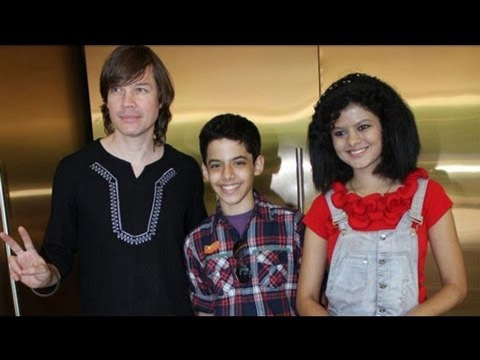 Darsheel Safary, Palak Muchhal, Luke Kenny At World Vision India Press Conference