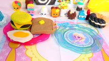 Playdoh Food Breakfast Maker Molds Playset Play-doh Plasticine Toy Unboxing Cookieswirlc V