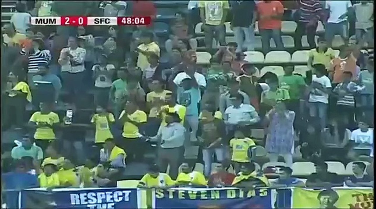 Mumbai vs. Salgaocar 2 - 1 All Goals (I-League - 24 January 2016)