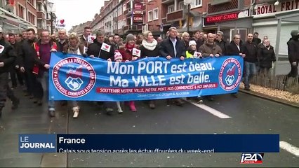 Calais sous tension après les échaffourées du week-end