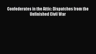 (PDF Download) Confederates in the Attic: Dispatches from the Unfinished Civil War Read Online
