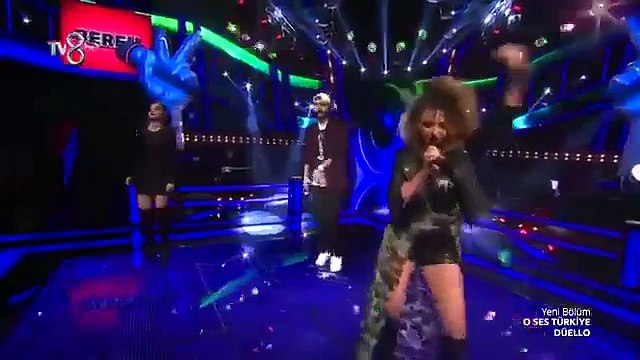 O Ses'i yıkıp geçen performans! Stüdyo sallandı