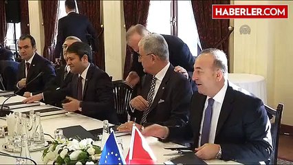 Bozkır ve Çavuşoğlu AB Üst Düzey "Siyasi Diyalog Toplantısı"Na Katıldı