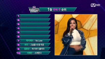 1월 셋째 주 TOP10은 누구_ M COUNTDOWN 160121 EP.457