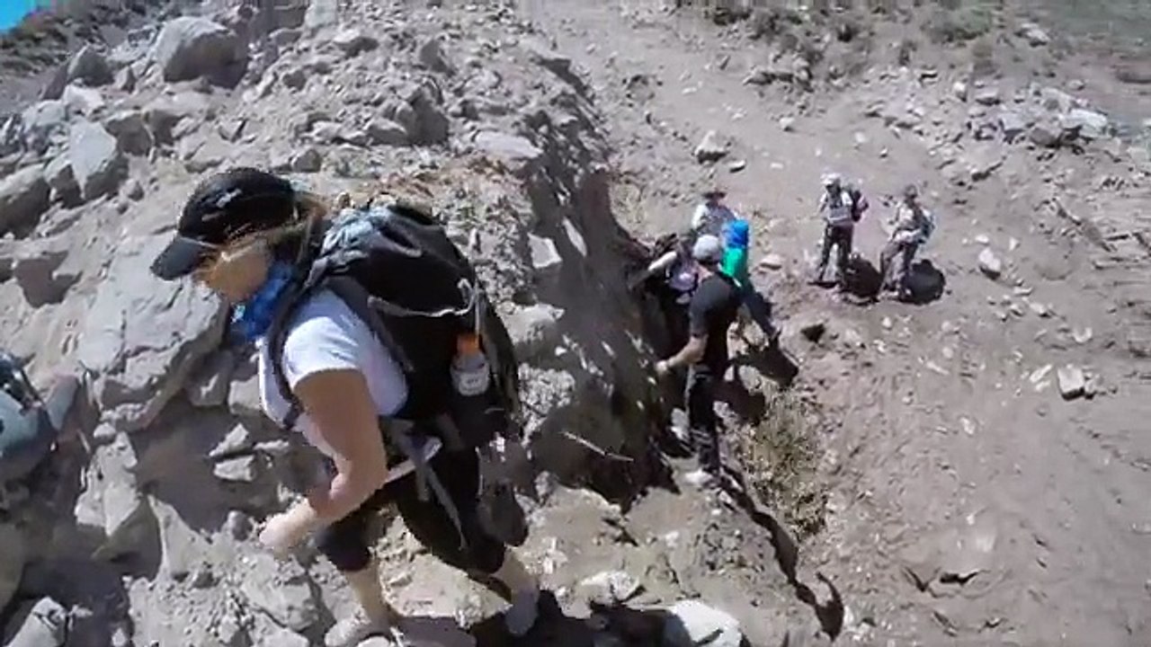 Randonneurs vs Glissement de terrain