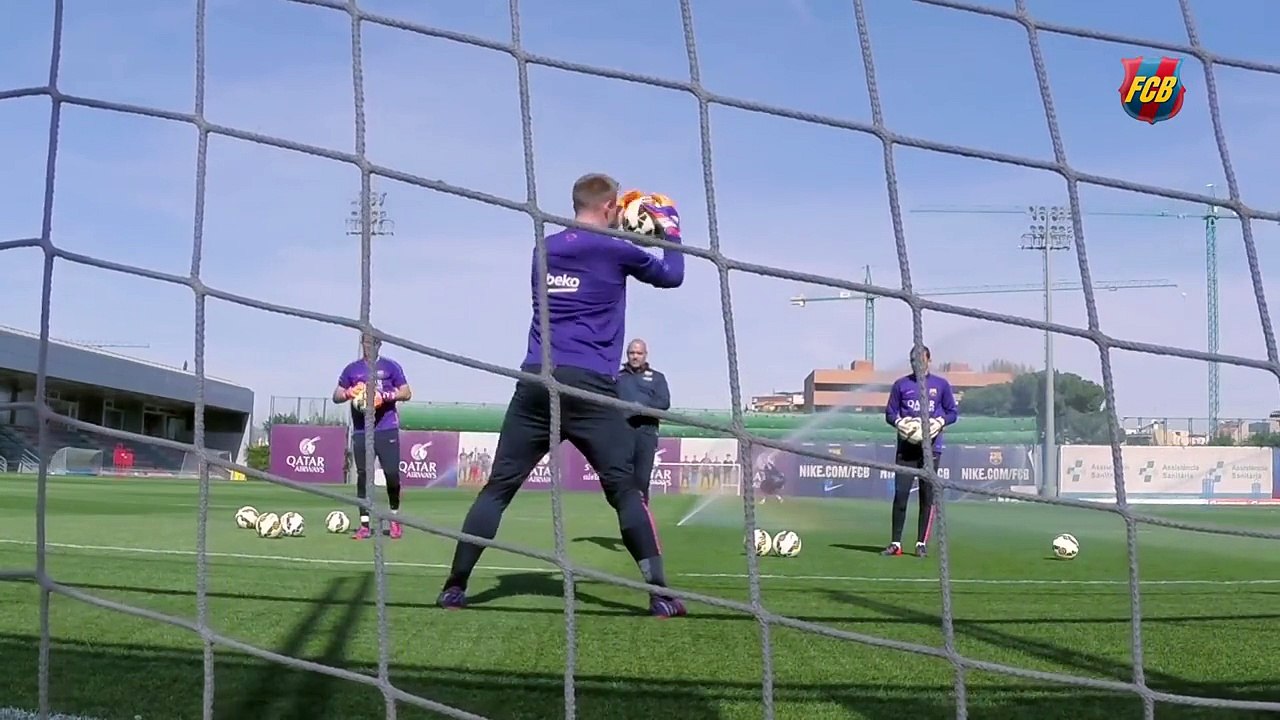 How Ter Stegen has been preparing for Paris Saint-Germain