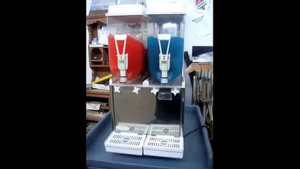 SPM 2 Bowl Granita Slush Machine