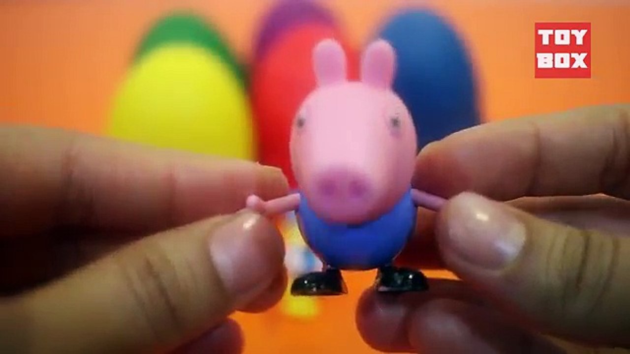 Play Doh Surprise Eggs SpongeBob Peppa Pig Mickey Mouse Disney Donald Duck McQueen