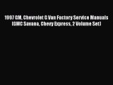 [PDF Download] 1997 GM Chevrolet G Van Factory Service Manuals (GMC Savana Chevy Express 2