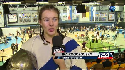 01/24: Tel Aviv turned into a battlefield ... for medieval knights