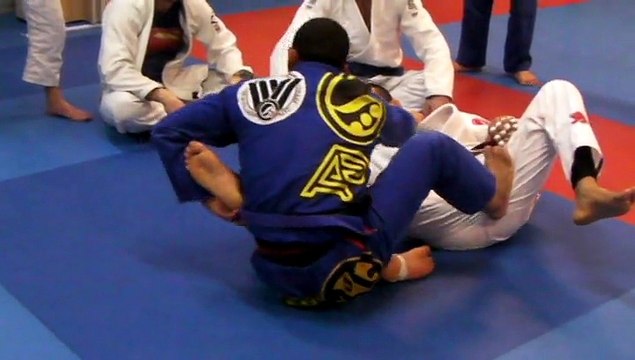 BJJ - X-guard sweep with black belts Windson Ramos and Mauro Salomao ブラジル柔術