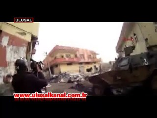 Cizre'de PKK hedefleri böyle vuruldu