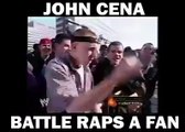 John Cena Battle Raps With His Fan