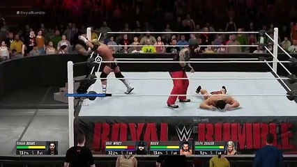 WWE ROYAL RUMBLE for WWE World Heavyweight Championship - WWE Royal Rumble 2016 [WWE 2K16]