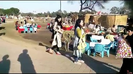 Beautiful Girls of India Making Fun in Bangalore